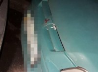 Ночью на поселке Котовского розгромил 4 машины ФОТО-1