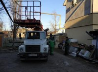 Горзелентрест оперативно ликвидировал упавшее старое дерево