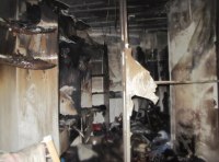 В жилом доме на Фонтане горела квартира фото 2