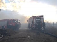 Масштабный пожар в районе Жеваховой горы фото 1