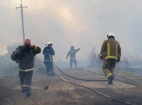 Масштабный пожар в районе Жеваховой горы фото 5