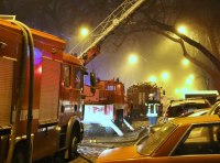 Пожар в жилом доме на Нежинской. Фото: Вечяслав Теняков