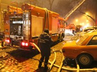 Пожар в жилом доме на Нежинской. Фото: Вечяслав Теняков