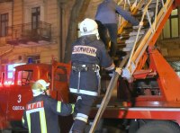 Пожар в жилом доме на Нежинской. Фото: Вечяслав Теняков