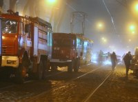 Пожар в жилом доме на Нежинской. Фото: Вечяслав Теняков