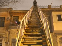 Пожар в жилом доме на Нежинской. Фото: Вечяслав Теняков