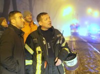 Пожар в жилом доме на Нежинской. Фото: Вечяслав Теняков