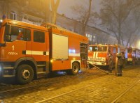 Пожар в жилом доме на Нежинской. Фото: Вечяслав Теняков