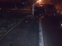 ДТП в Измаиле: ВАЗ снес электроопору