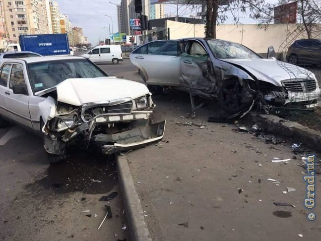 Массовое ДТП на поселке Котовского