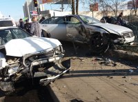 Массовое ДТП на поселке Котовского