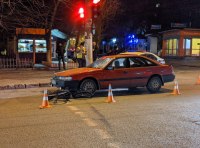 Легковой автомобиль сбил велосепедиста на улице Черняховского