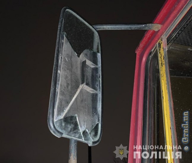 Ночью на Хаджибеевской дороге был взорван грузовой автомобиль