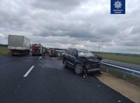 Лобовое столкновение на трассе Киев — Одесса