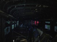 На  Одесской железной дороге горел электропоезд