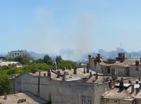 Пожар в жилом доме в центре Одессе  фото 4