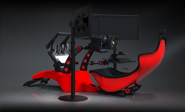 Игровое кресло с полной комплектацией