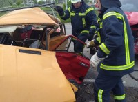 Авария произошла на старой трассе возле Южного