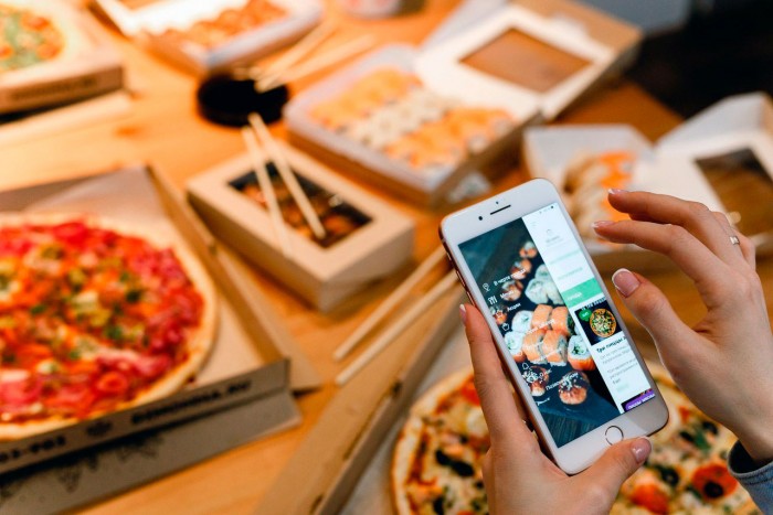 Заказ доставки еды онлайн