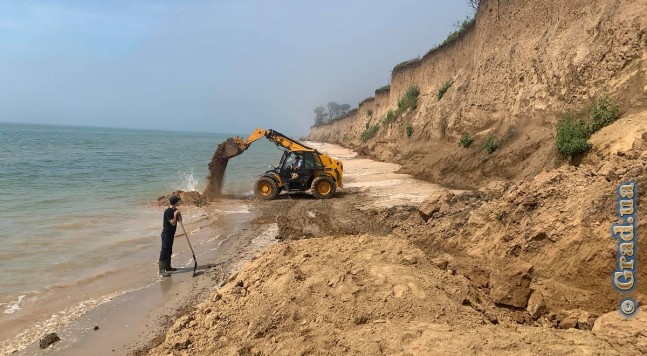 Оползень в Лебедевке фото 2