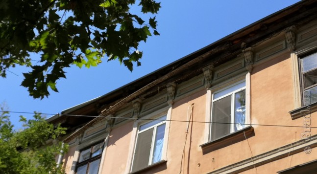 обрушение в центре Одессы