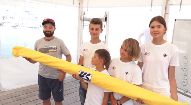 Юные яхтсмены