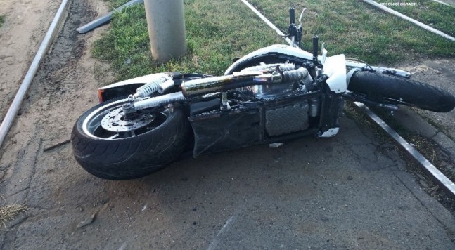 ДТП с мотоциклом