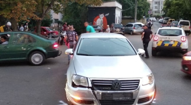 ДТП с мотоциклом