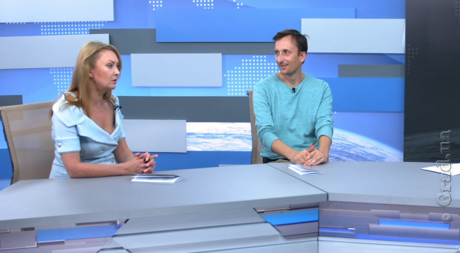 Юлия Пивоварова и Максим Мельник