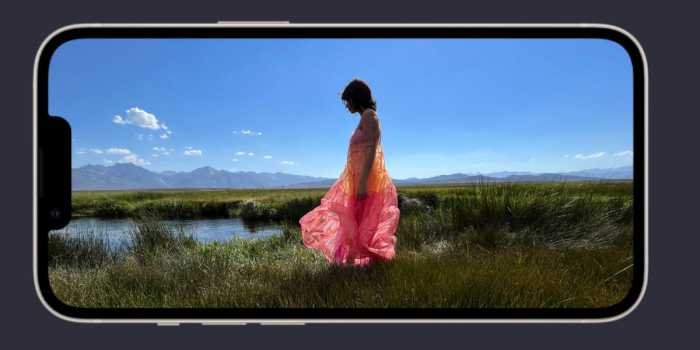 Функция стабилизации iPhone 13 Фото: iloumge.ua