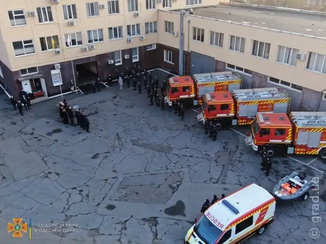 Автопарк спасателей Одесской области пополнился новой спецтехникой