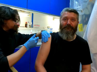 Вакцинация на антарктической станции