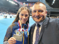 Наталия Осадчук с тренером