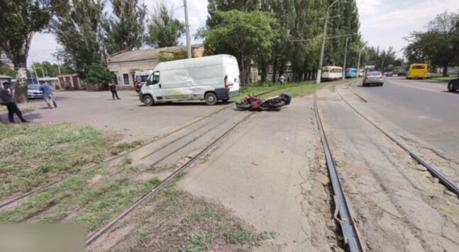 ДТП на улице Черноморского Казачества