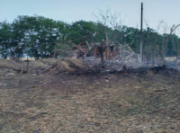 Последствия ракетного удара