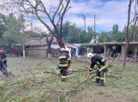 Ликвидация последствий ракетного удара