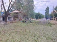 Ликвидация последствий ракетного удара