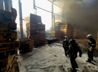 Ліквідація наслідків ракетного удару