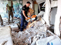 Последствия ракетного удара