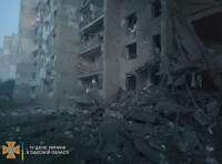 Последствия ракетного удара