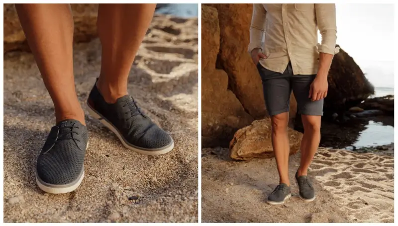 Мужские туфли комфорт «Дерби»