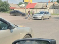 Перехрестя вулиць Радісної та Туристської