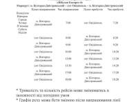 Розклад руху