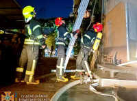 Пожежа в кафе