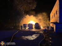 Пожежа в селі Саф'яни