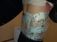 пояс из денег