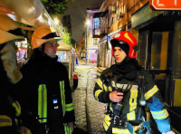 На вул. Буніна - горіло кафе