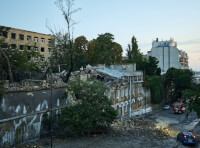 повреждения в центре Одессы