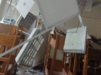 пострадал садик