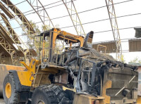 На території порту механічних пошкоджень зазнали транспортні засоби